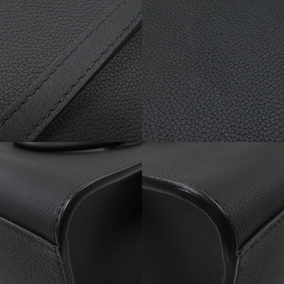 Louis Vuitton Lock Me Tote PM Leather Handbag Noir - Picture 7 of 8